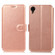 iPhone XR Calf Texture Magnetic Buckle Horizontal Flip Leather Case with Holder & Card Slots & Wallet & Photo Frame - Rose Gold