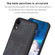 iPhone XR BF28 Frosted Card Bag Phone Case with Holder - Black