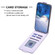iPhone XR Diamond Lattice Vertical Flip Leather Phone Case - Purple