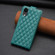 iPhone XR Diamond Lattice Vertical Flip Leather Phone Case - Green