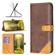 iPhone XR Color Matching Double Sewing Thread Leather Case - Brown