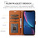 iPhone XR Splicing Leather Phone Case - Dark Blue