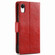 iPhone XR CaseNeo Business Splicing Dual Magnetic Buckle Horizontal Flip PU Leather Case with Holder & Card Slots & Wallet - Red