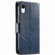 iPhone XR CaseNeo Business Splicing Dual Magnetic Buckle Horizontal Flip PU Leather Case with Holder & Card Slots & Wallet - Blue