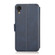 iPhone XR Shockproof PU + TPU Leather Phone Case - Blue