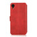 iPhone XR Shockproof PU + TPU Leather Phone Case - Red