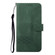 iPhone XR Cubic Skin Feel Flip Leather Phone Case - Green