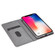 iPhone XR Ultrathin Glitter Magnetic Horizontal Flip Leather Case with Holder & Card Slots - Gray