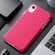 iPhone XR Business Cross Texture PC Protective Case - Rose Red