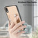 iPhone XR Wristband Kickstand Card Wallet Back Cover Phone Case with Tool Knife - Black
