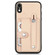 iPhone XR Wristband Kickstand Card Wallet Back Cover Phone Case with Tool Knife - Khaki