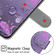 iPhone XR Voltage Colored Drawing Magnetic Clasp Horizontal Flip PU Leather Case with Holder & Card Slots - C16 Water Drop Six Petal Flower