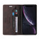 iPhone XR Skin Feel Anti-theft Brush Horizontal Flip Leather Case with Holder & Card Slots & Wallet - Brown