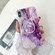 iPhone XR Glossy Marble Folding Bracket Anti-drop TPU Case - Z9