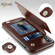 iPhone 7 Plus / 8 Plus Retro PU Leather Case Multi Card Holders Phone Cases - Rose Red