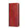iPhone XR PU + TPU Gloss Oil Solid Color Magnetic Horizontal Flip Leather Case with Holder & Card Slot & Wallet - Brown