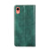 iPhone XR PU + TPU Gloss Oil Solid Color Magnetic Horizontal Flip Leather Case with Holder & Card Slot & Wallet - Green