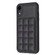iPhone XR Grid Card Slot Holder Phone Case - Black
