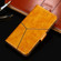iPhone XR Geometric Stitching Horizontal Flip TPU + PU Leather Case with Holder & Card Slots & Wallet - Yellow