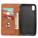 iPhone XR Skin Feel Splicing Leather Phone Case - Brown