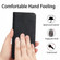 iPhone XR Diamond Pattern Splicing Skin Feel Magnetic Horizontal Flip Leather Case with Card Slots & Holder & Wallet - Black