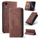 iPhone XR Magnetic Dual-fold Leather Case - Coffee