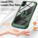 iPhone XR TPU + PC Lens Protection Phone Case with Ring Holder - Green