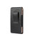 5.5 inch Universal Vertical Lambskin Texture Waist Bag  iPhone XR & 8 Plus, Galaxy S10, Huawei P30 Lite  - Black