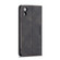 iPhone XR CaseMe-013 Multifunctional Retro Frosted Horizontal Flip Leather Case with Card Slot & Holder & Wallet - Black