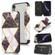 iPhone XR Bronzing Plating PU + TPU Horizontal Flip Leather Case with Holder & Card Slot - Black