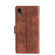 iPhone XR Skin Feel Crocodile Texture Magnetic Clasp Horizontal Flip PU Leather Case with Holder & Card Slots & Wallet - Brown
