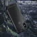 iPhone XR iPAKY Pioneer Series Carbon Fiber Texture Shockproof TPU + PC Case - Black