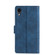 iPhone XR Skin Feel Crocodile Texture Magnetic Clasp Horizontal Flip PU Leather Case with Holder & Card Slots & Wallet - Blue