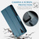 iPhone XR CaseMe 023 Butterfly Buckle Litchi Texture RFID Anti-theft Leather Phone Case - Blue