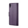 iPhone XR CaseMe 023 Butterfly Buckle Litchi Texture RFID Anti-theft Leather Phone Case - Pearly Purple