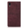 iPhone XR Dream Magnetic Suction Business Horizontal Flip PU Leather Case with Holder & Card Slot & Wallet - Wine Red