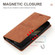 iPhone XR Dream Magnetic Suction Business Horizontal Flip PU Leather Case with Holder & Card Slot & Wallet - Brown