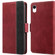 iPhone XR Stitching Magnetic RFID Leather Case - Red