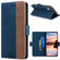 iPhone XR Stitching Magnetic RFID Leather Case - Royal Blue