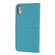iPhone XR Woven Texture Stitching Magnetic Horizontal Flip PU Leather Case with Holder & Card Slots & Wallet & Lanyard - Blue