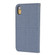 iPhone XR Woven Texture Stitching Magnetic Horizontal Flip PU Leather Case with Holder & Card Slots & Wallet & Lanyard - Grey