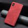 iPhone XR Magnetic Clasp RFID Blocking Anti-Theft Leather Case with Holder & Card Slots & Wallet - Red