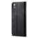 iPhone XR Denim Texture Casual Style Horizontal Flip Leather Case with Holder & Card Slots & Wallet - Black