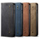 iPhone XR Denim Texture Casual Style Horizontal Flip Leather Case with Holder & Card Slots & Wallet - Brown