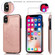 iPhone XR Double Buckle Mandala Pattern PU+TPU Protective Case with Card Slots & Holder & Photo Frame - Rose Gold