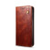 iPhone XR Simple Wax Crazy Horse Texture Horizontal Flip Leather Case with Card Slots & Wallet - Brown