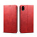 iPhone XR Suteni Calf Texture Horizontal Flip Leather Case with Holder & Card Slots & Wallet - Red