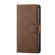 iPhone XR Frosted Anti-theft Brush Horizontal Flip Leather Case with Holder & Card Slots & Wallet - Coffee