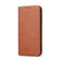iPhone XR Horizontal Flip PU Leather Case with Holder & Card Slots & Wallet - Brown