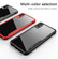 iPhone XR iPAKY Shockproof PC Transparent Case - Red